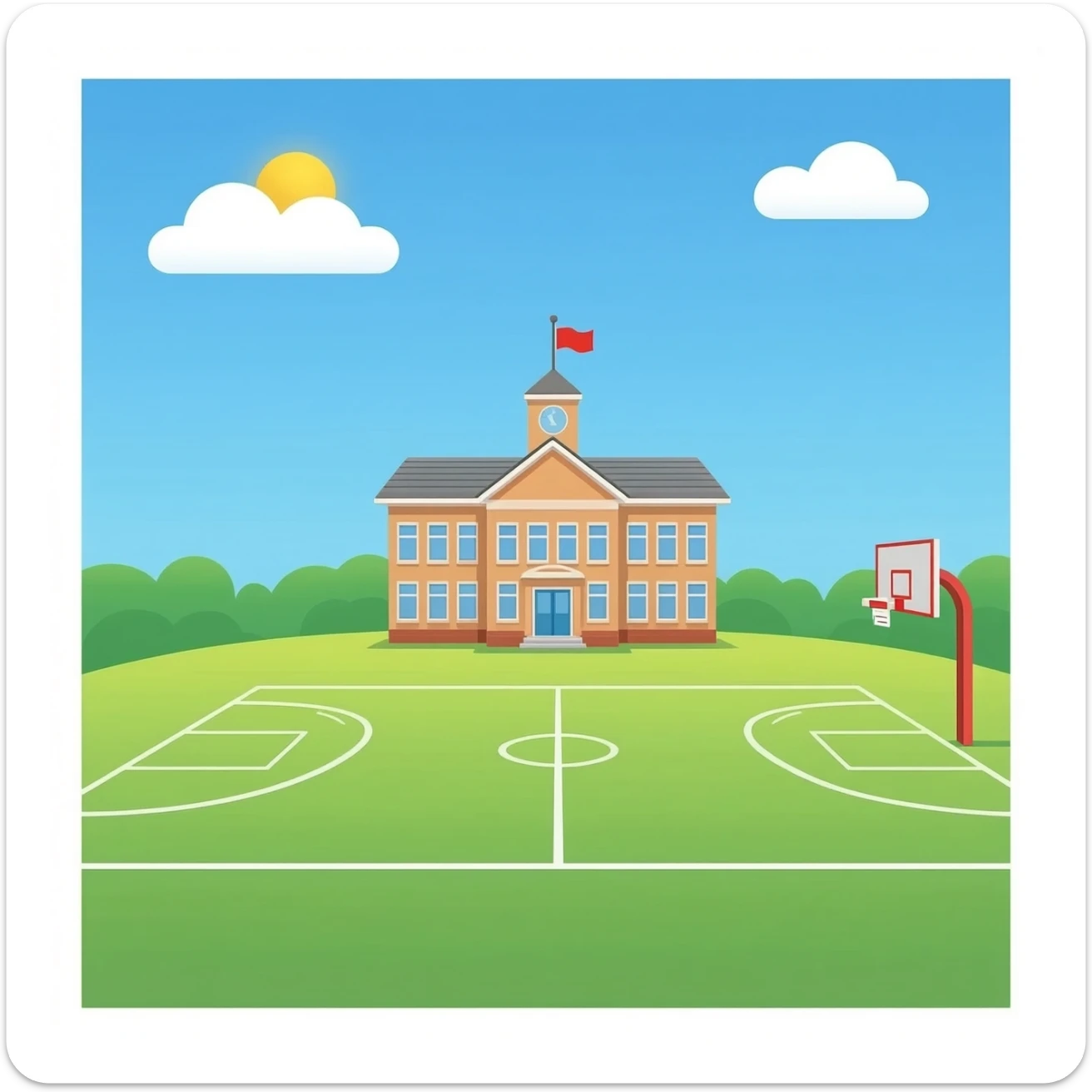 School GYM sticker