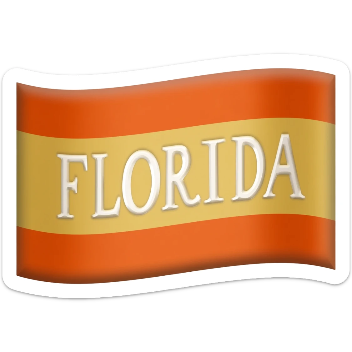 FSU flag sticker