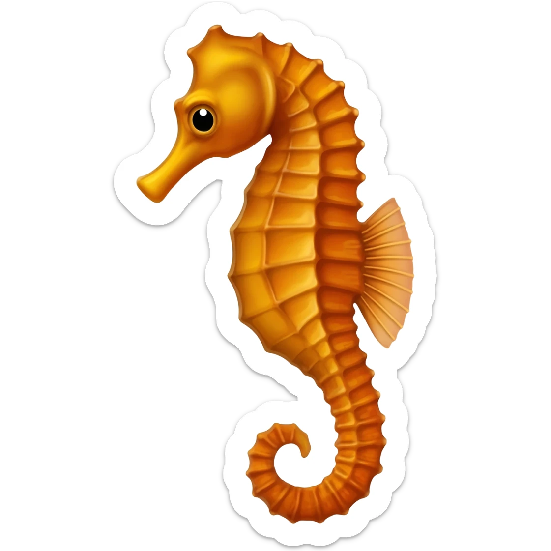 Seahorse sticker