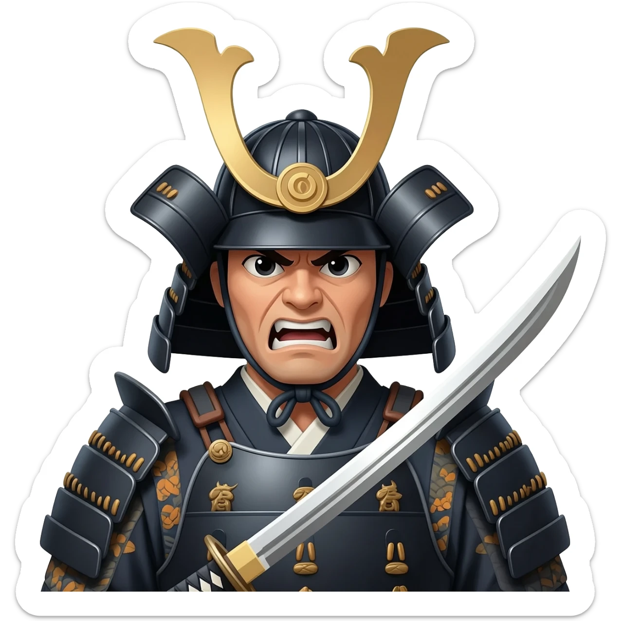samurai sticker