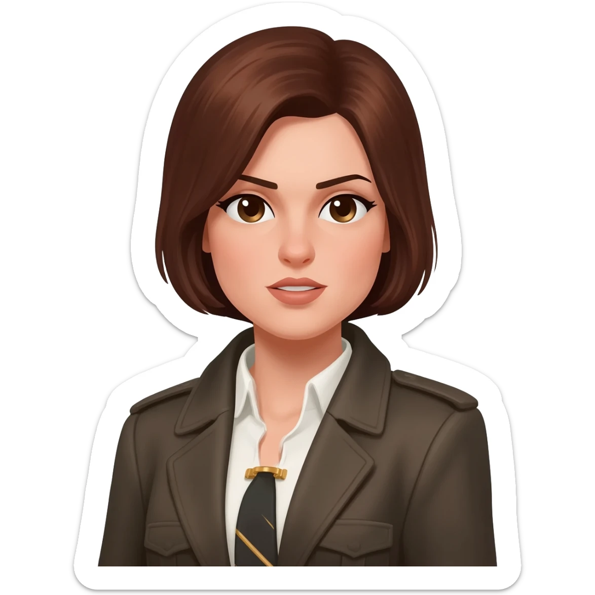 female detectives sticker