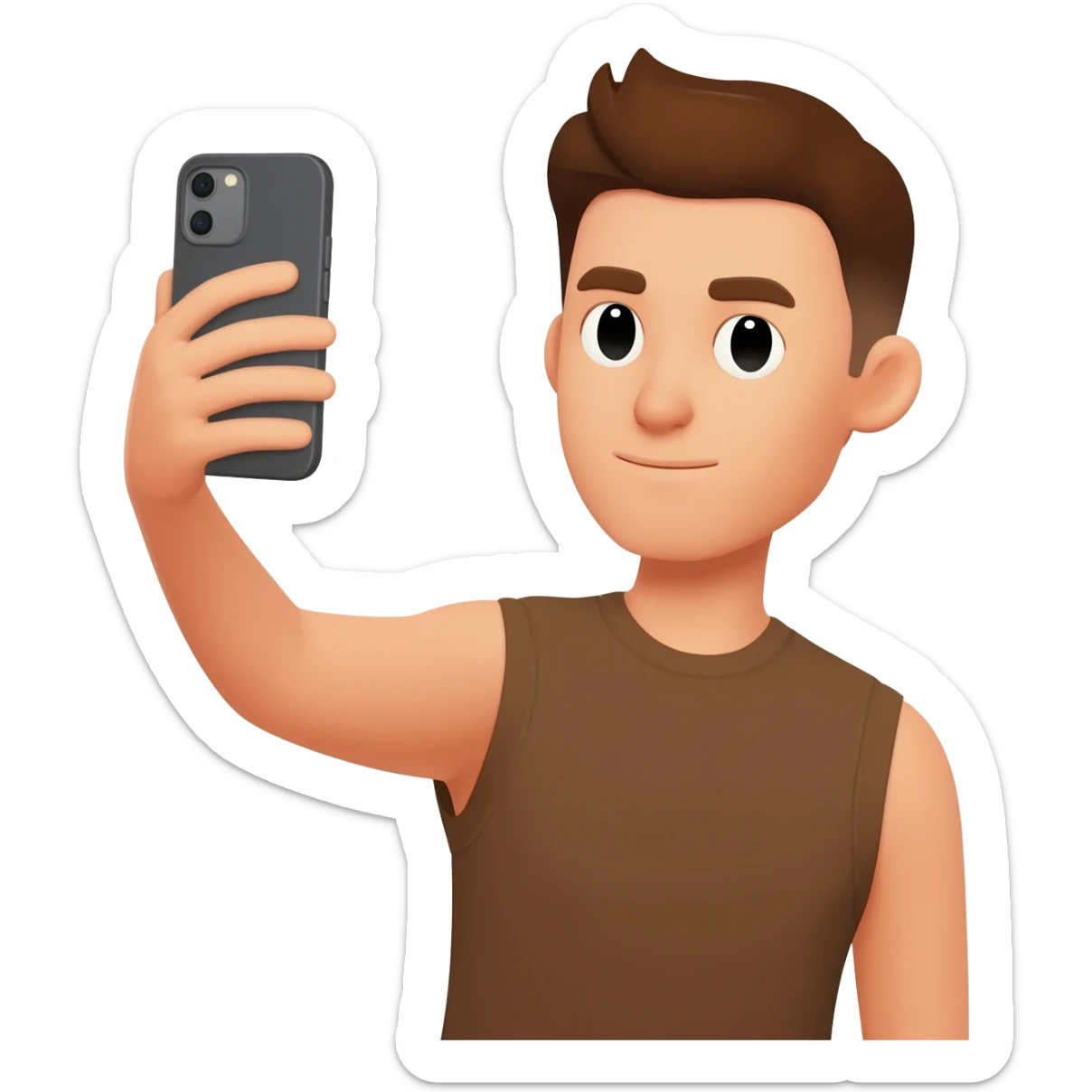 Selfie sticker