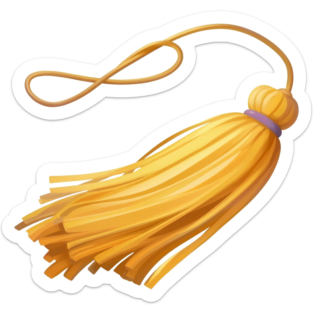 tassel pendant sticker