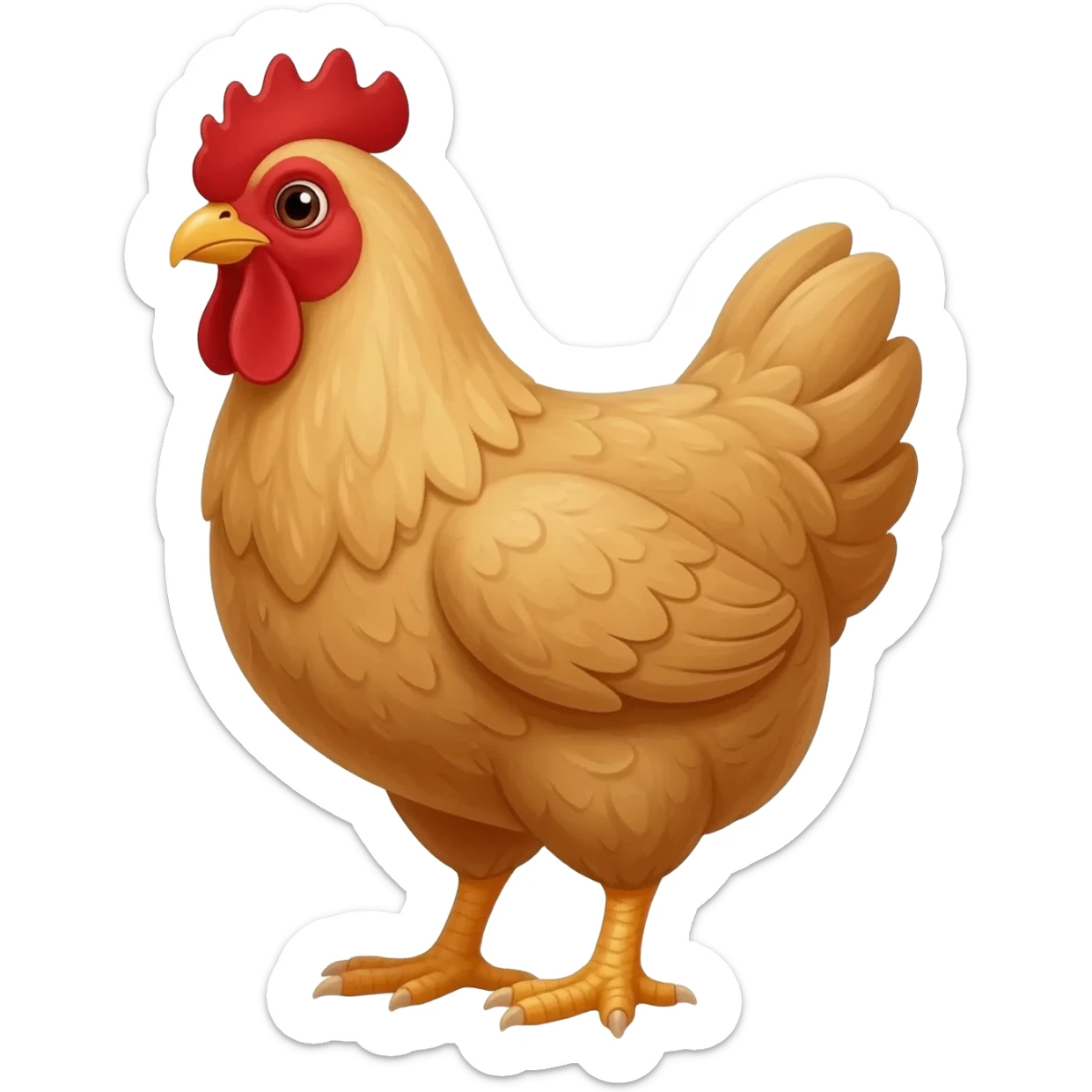 Cock sticker