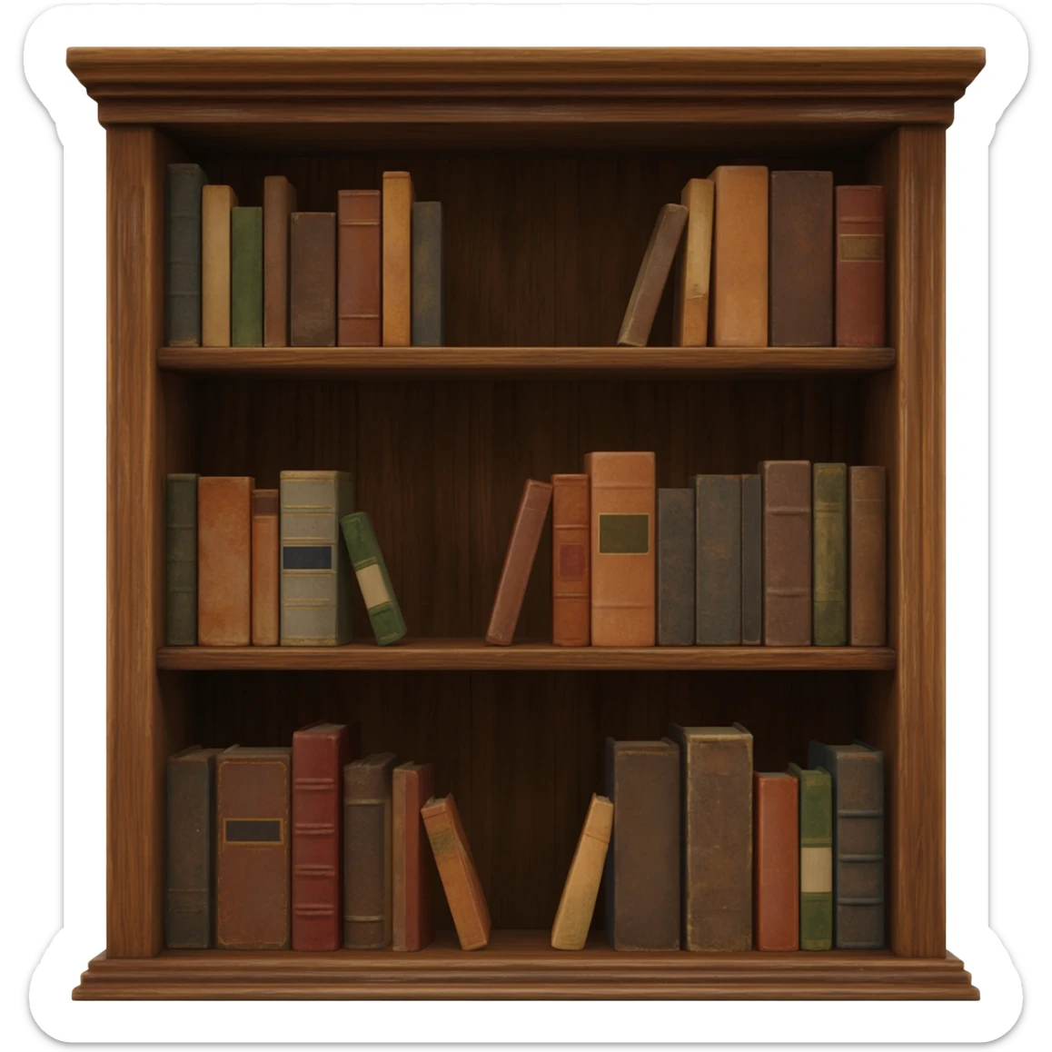 bookshelf sticker