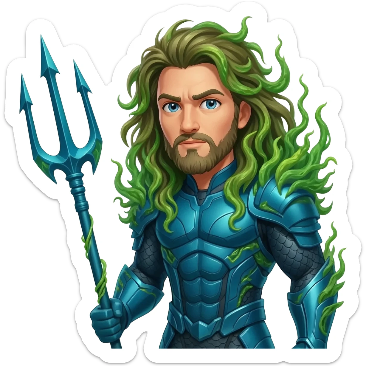Aquaman from DC Universe sticker