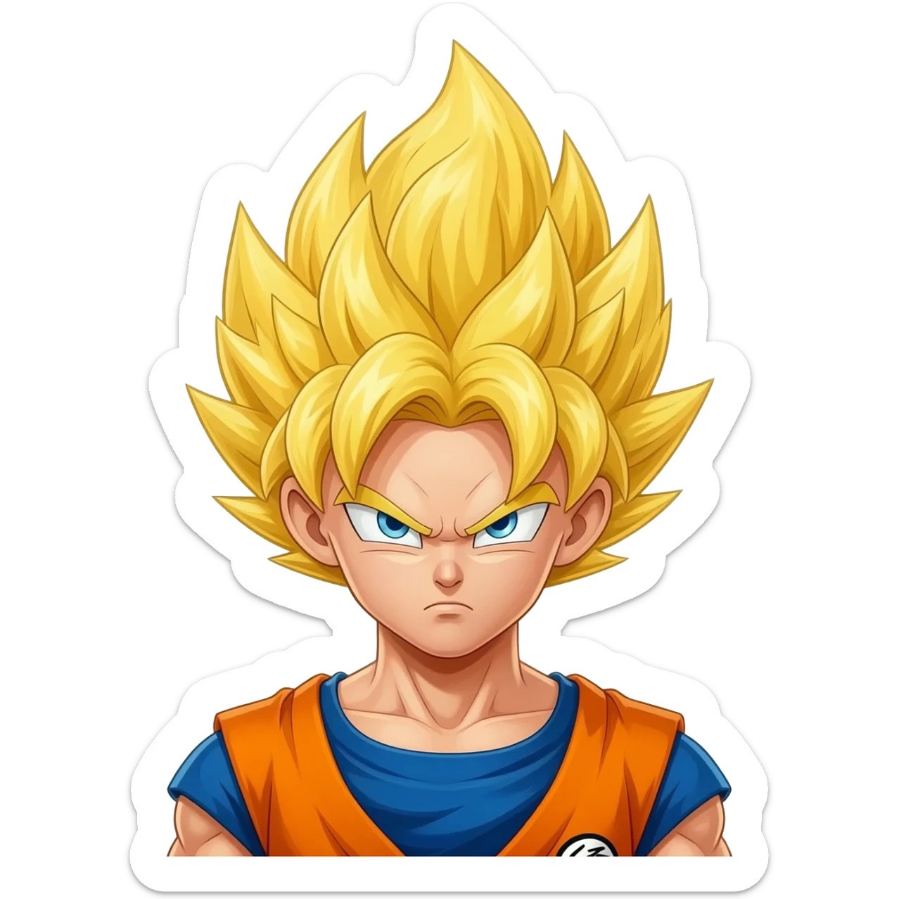 Goku ssj sticker
