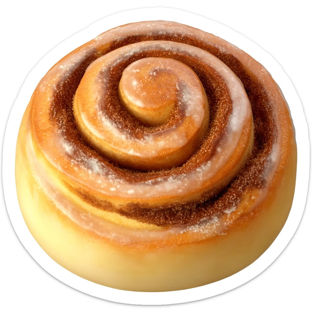 Cinnamorol comida sticker