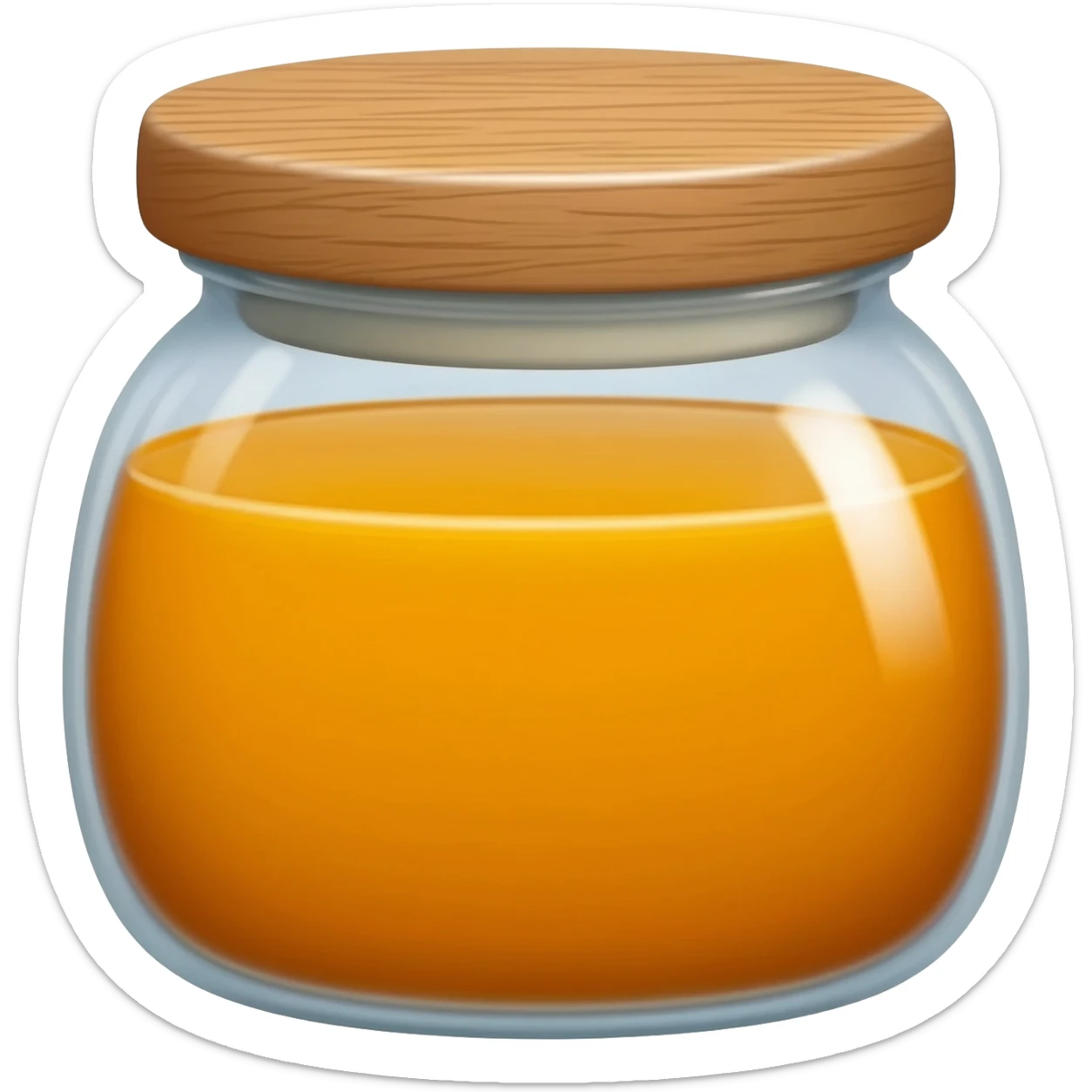jam jar sticker