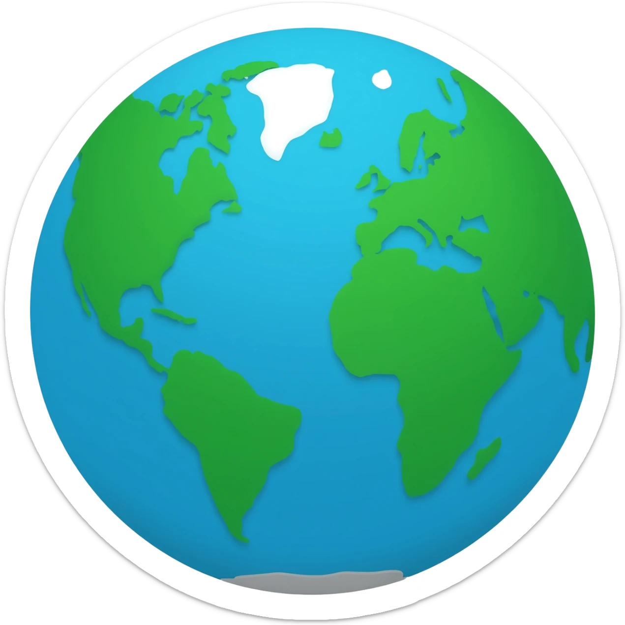 Earth sticker