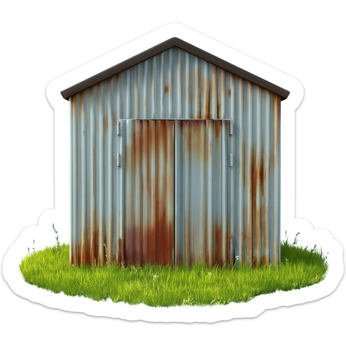 storage shed sticker