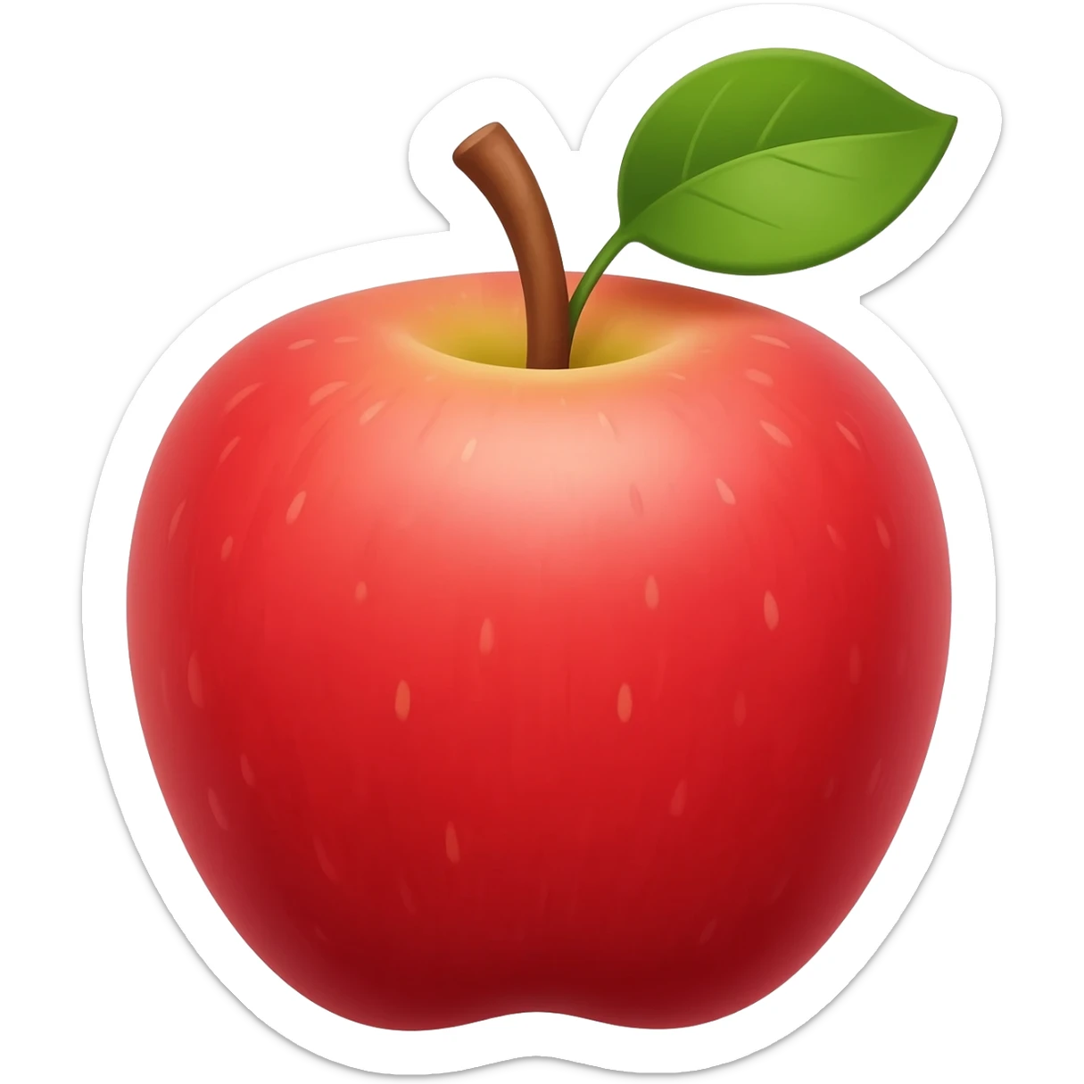 fuji apple sticker