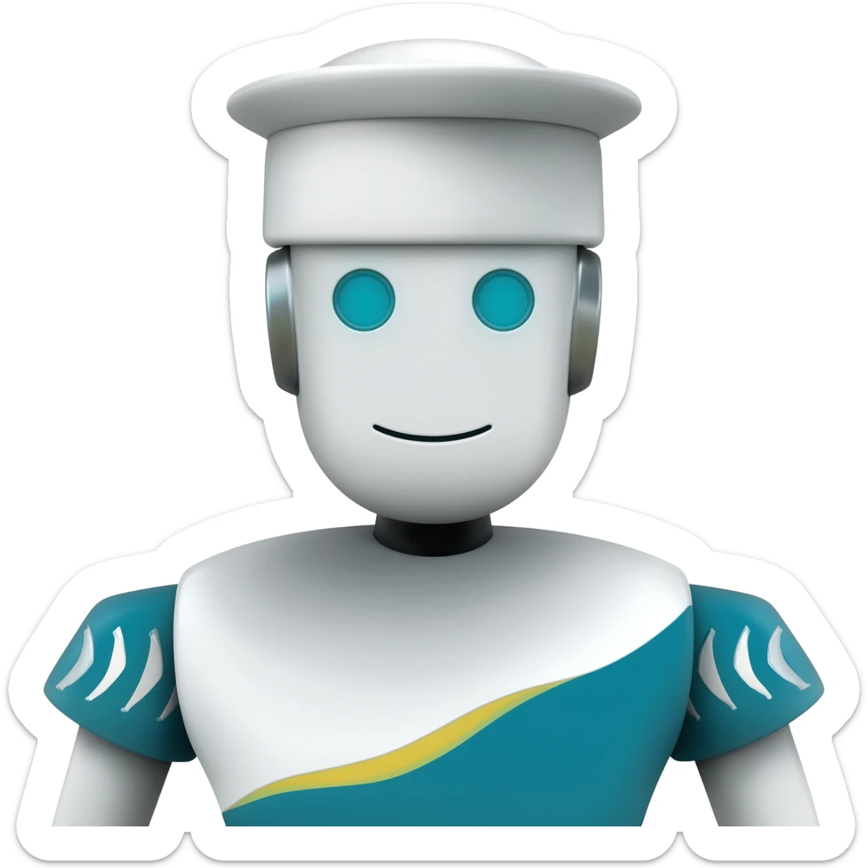 seafarer robot sticker