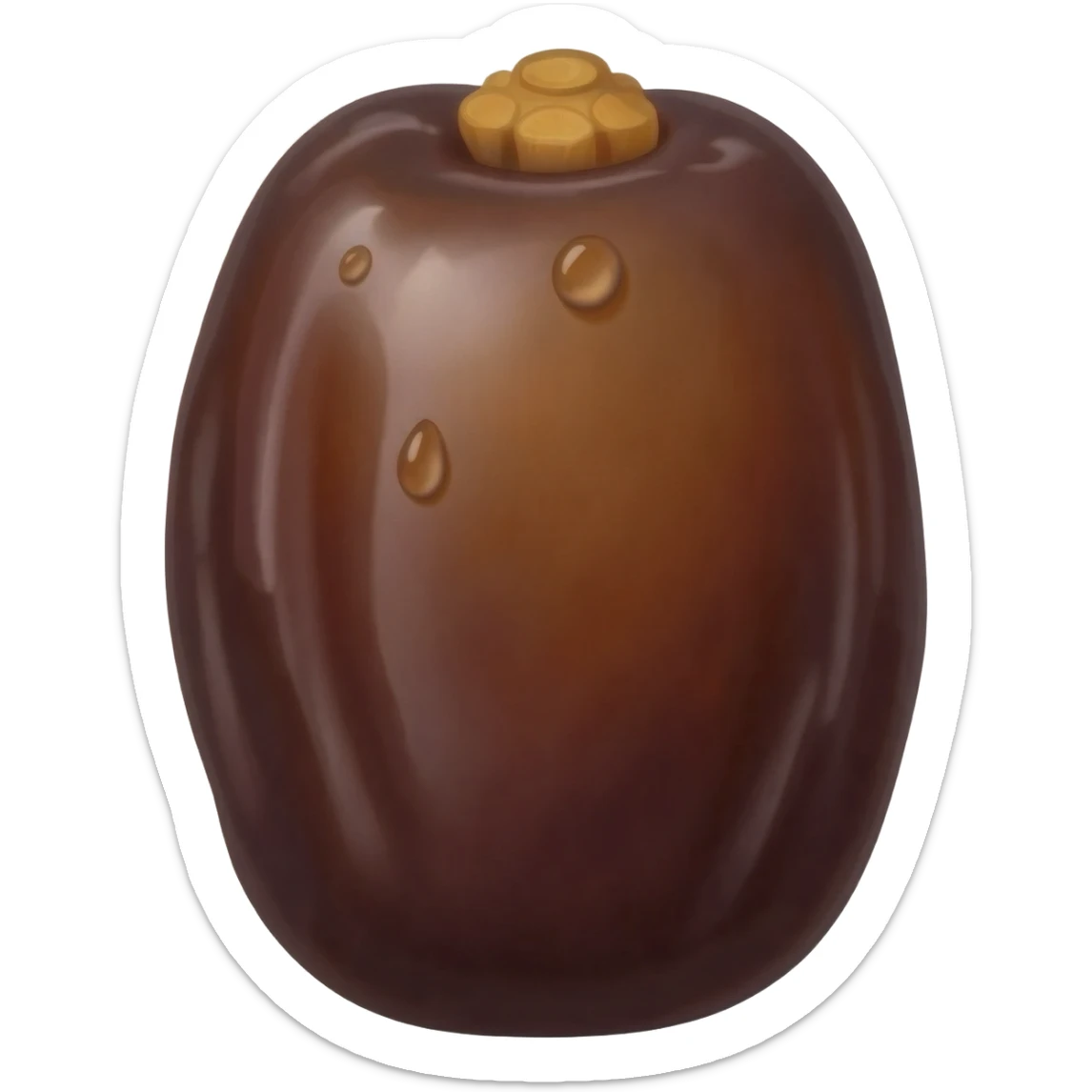 Date fruit sticker
