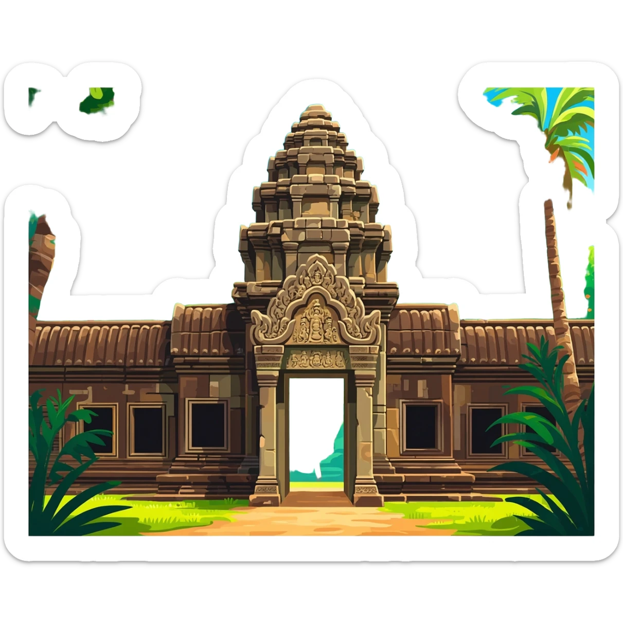 Angkor Wat sticker