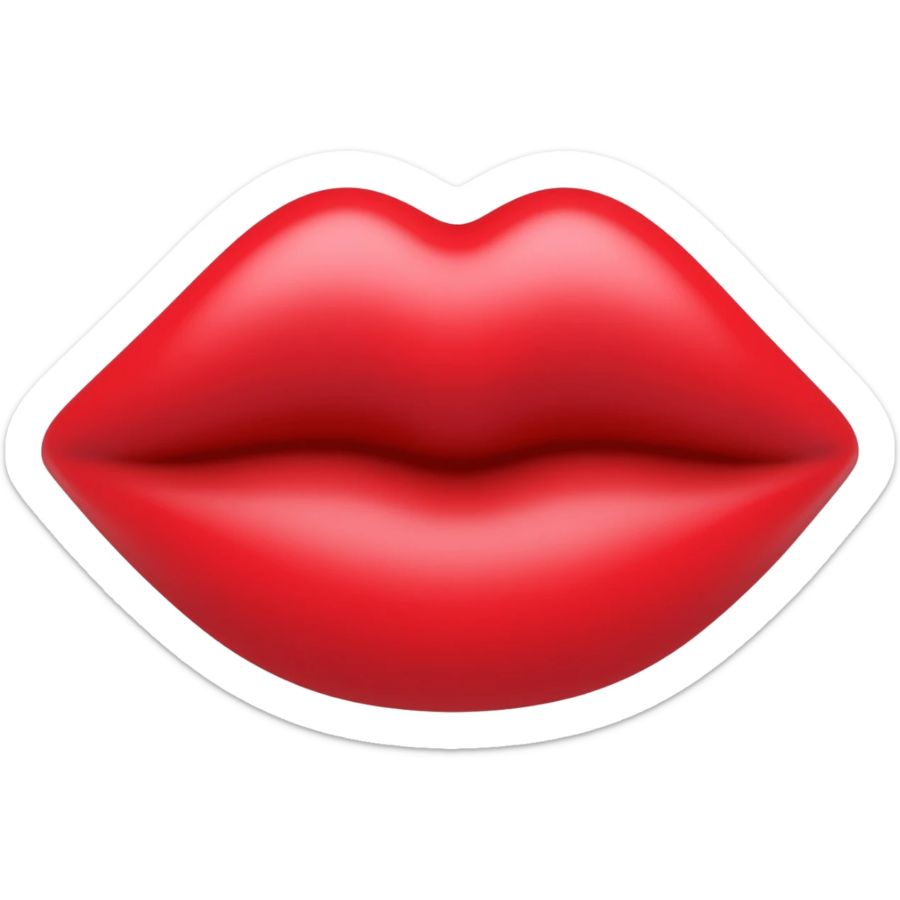Kiss sticker