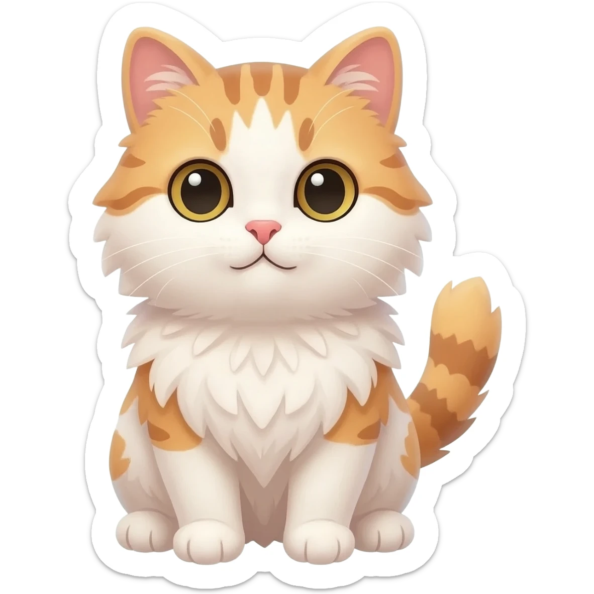 cute cat sticker