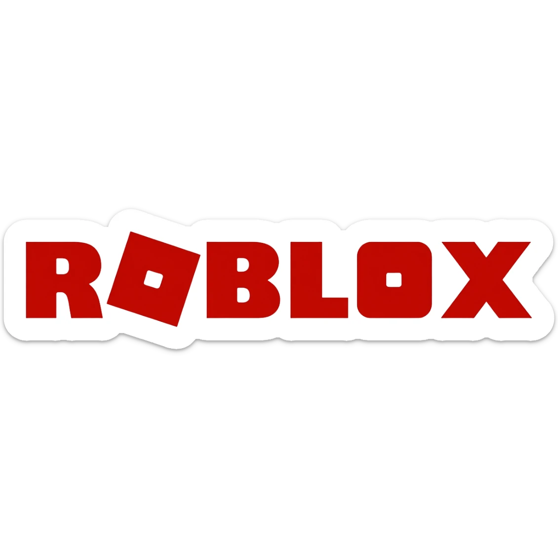 Roblox logo sticker