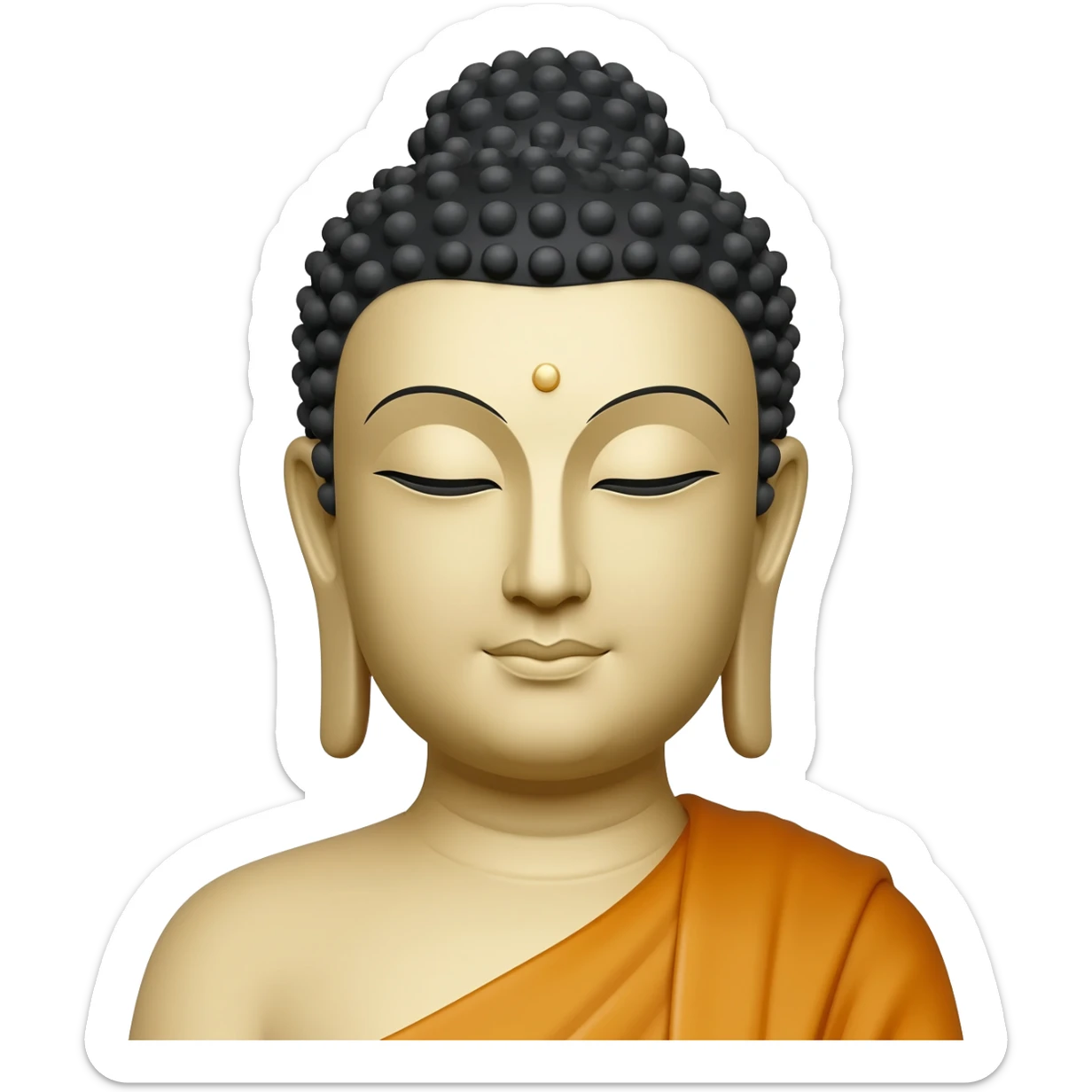 Buddha sticker