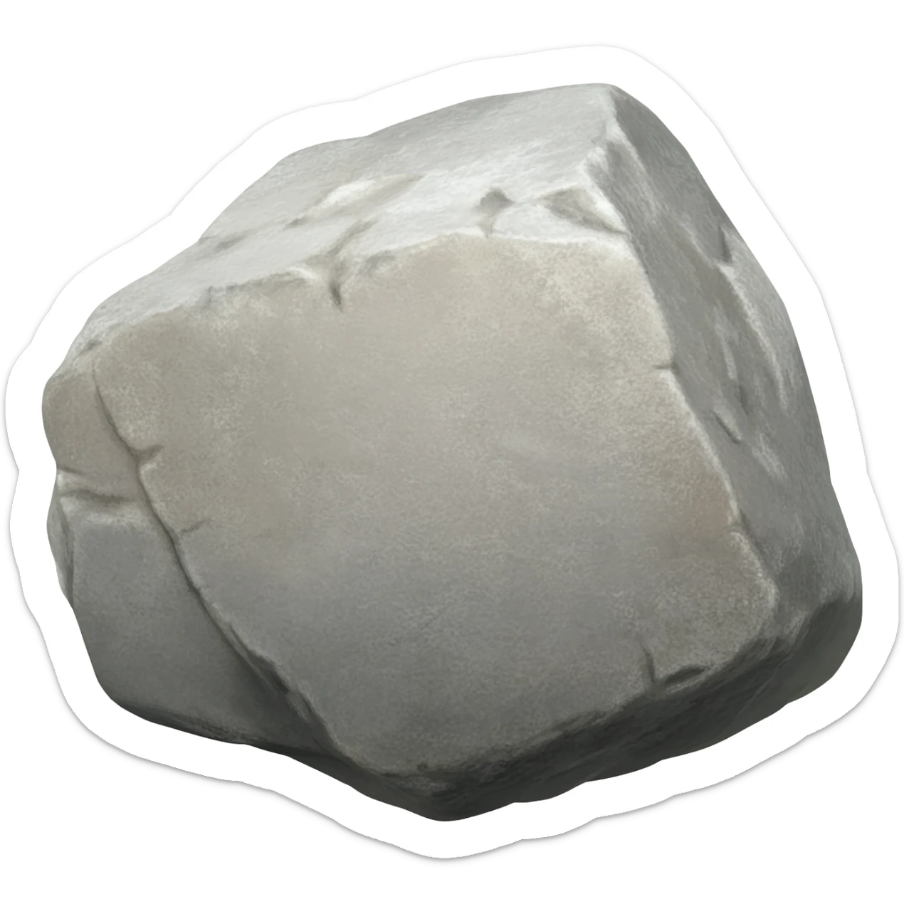 rock of a stuff sticker