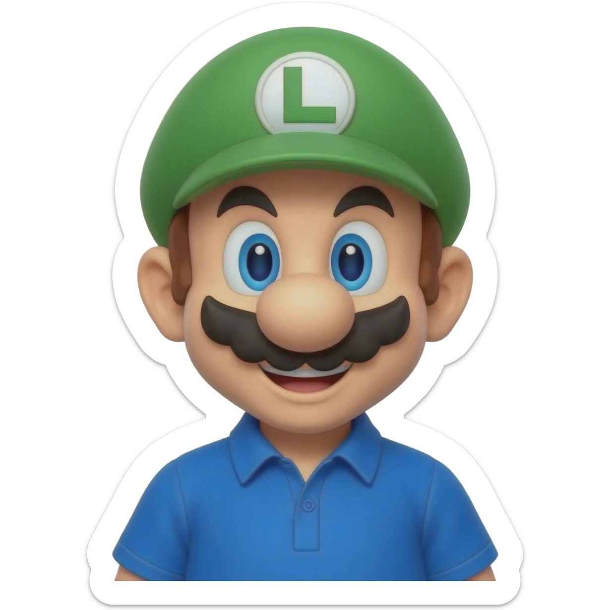 Luigi that I can use as an emoji in my texts sticker