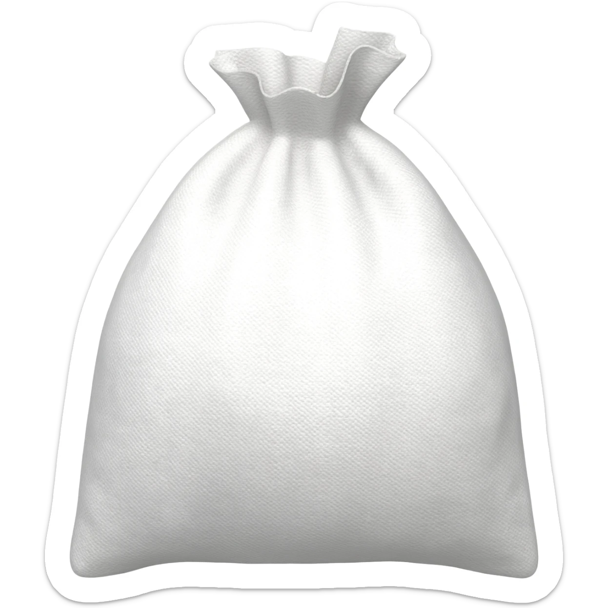 a bag  Cotton sticker