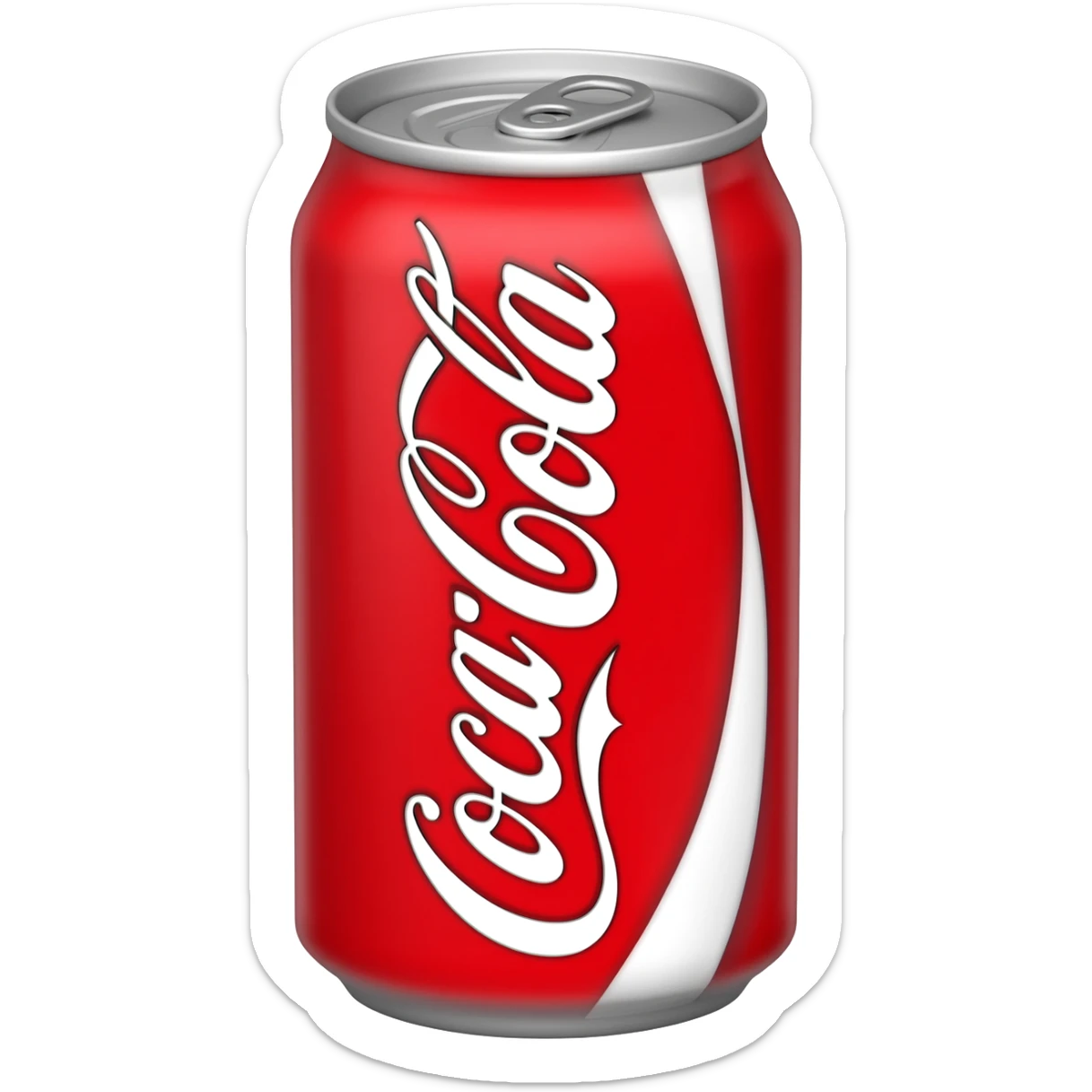 Coke can sticker