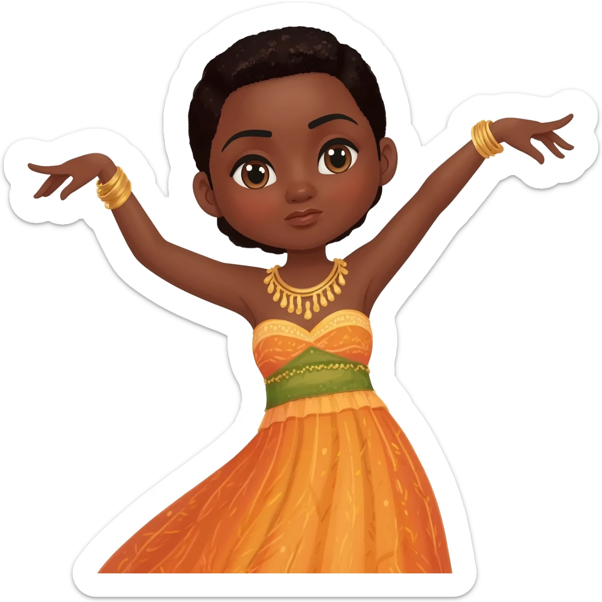 Gonemili Grace che balla sticker