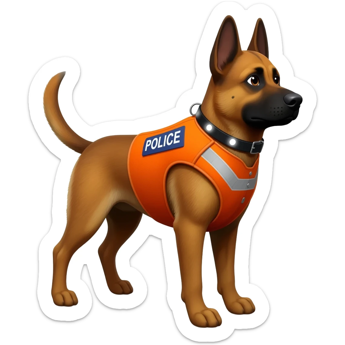 police dog sticker