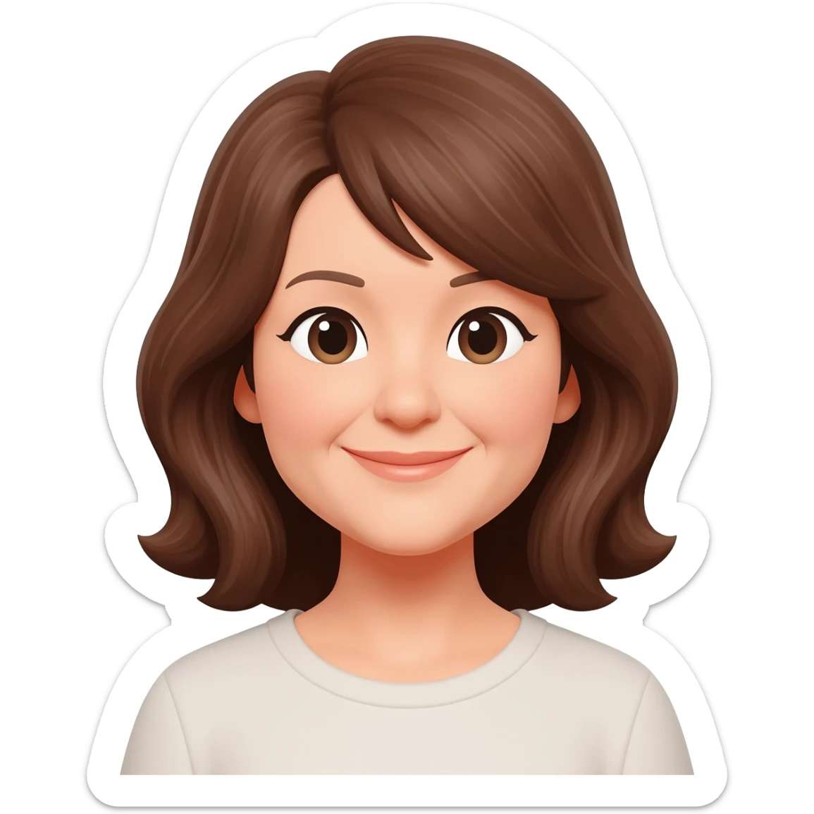 middle aged mom sticker