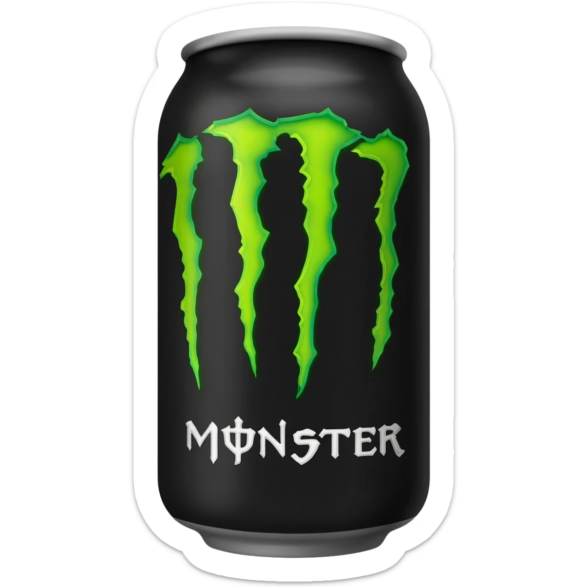 monster enargy the can sticker