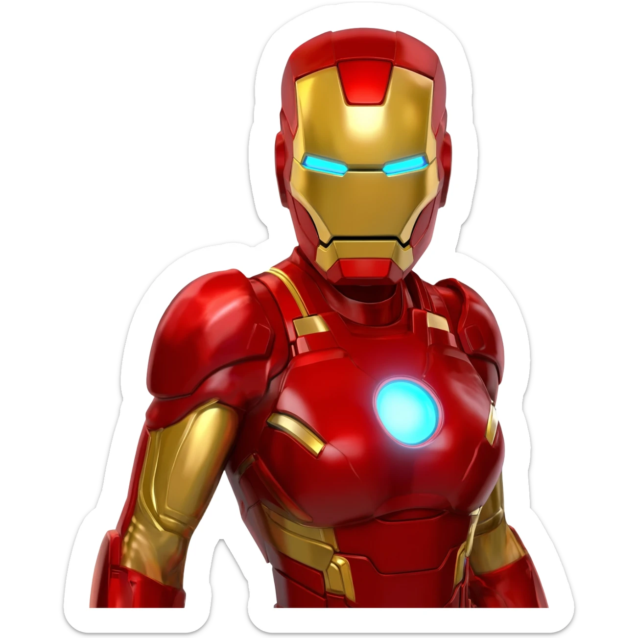 Iron  man female sticker