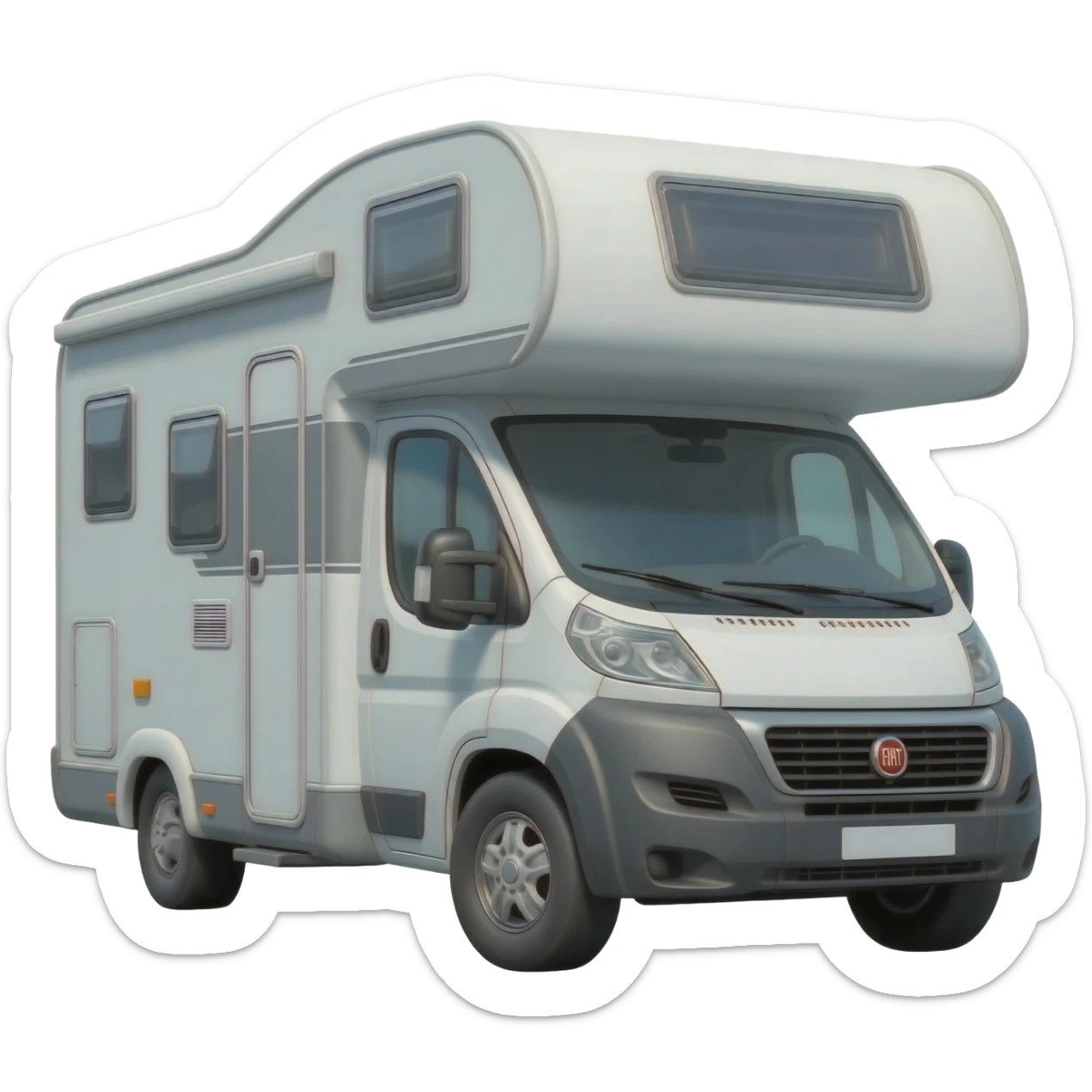 new sunlight Fiat Ducato camper van sticker
