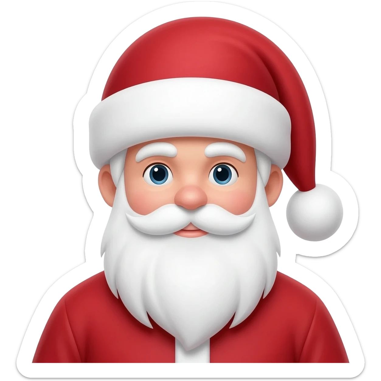 Santa Claus tanfong sticker