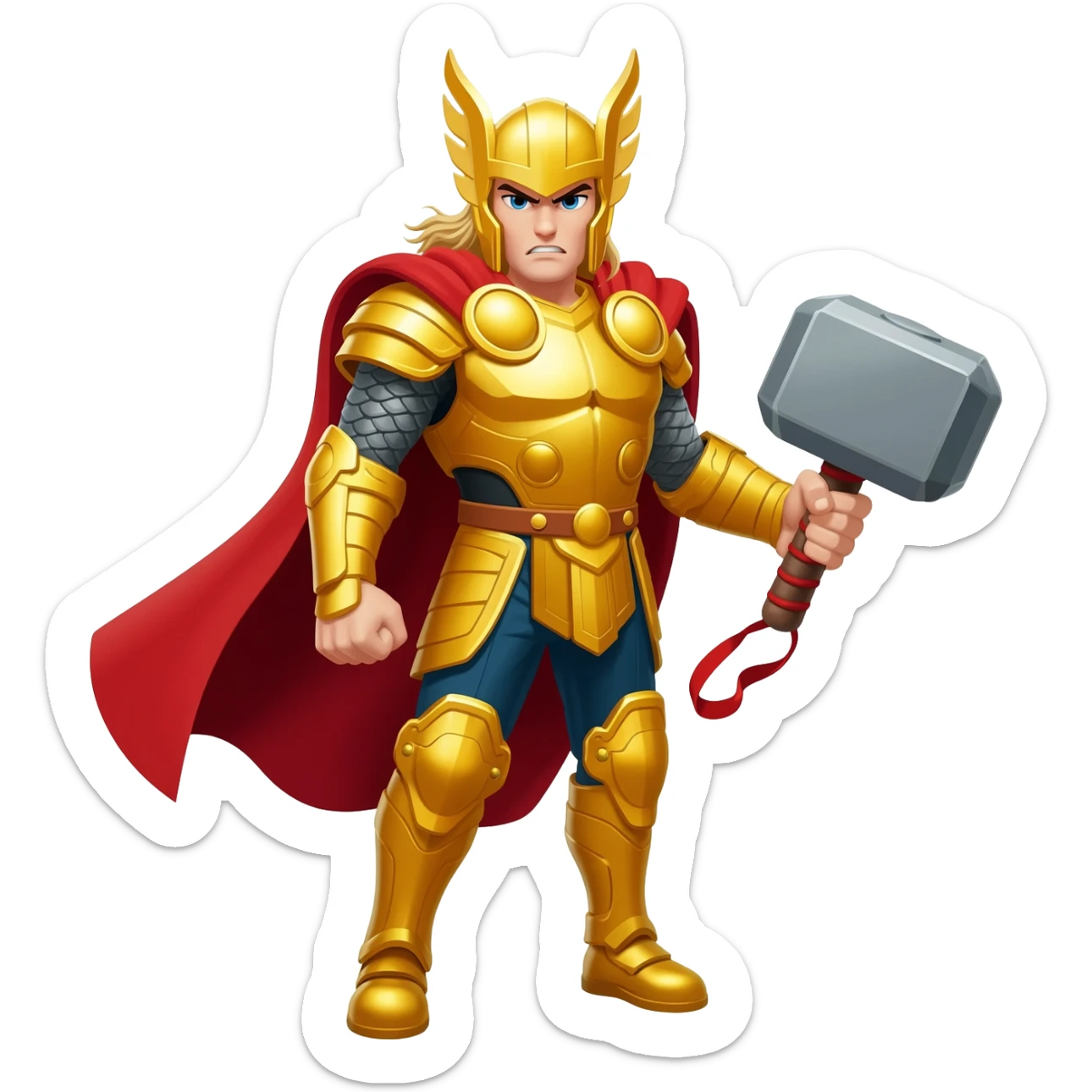 Thor emoji sticker