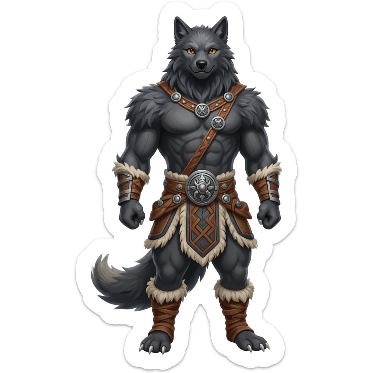 Fenrir nordische Mythologie sticker