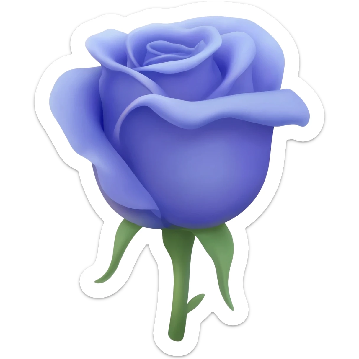 Rosa azul igual essa so que azul 🌹 sticker