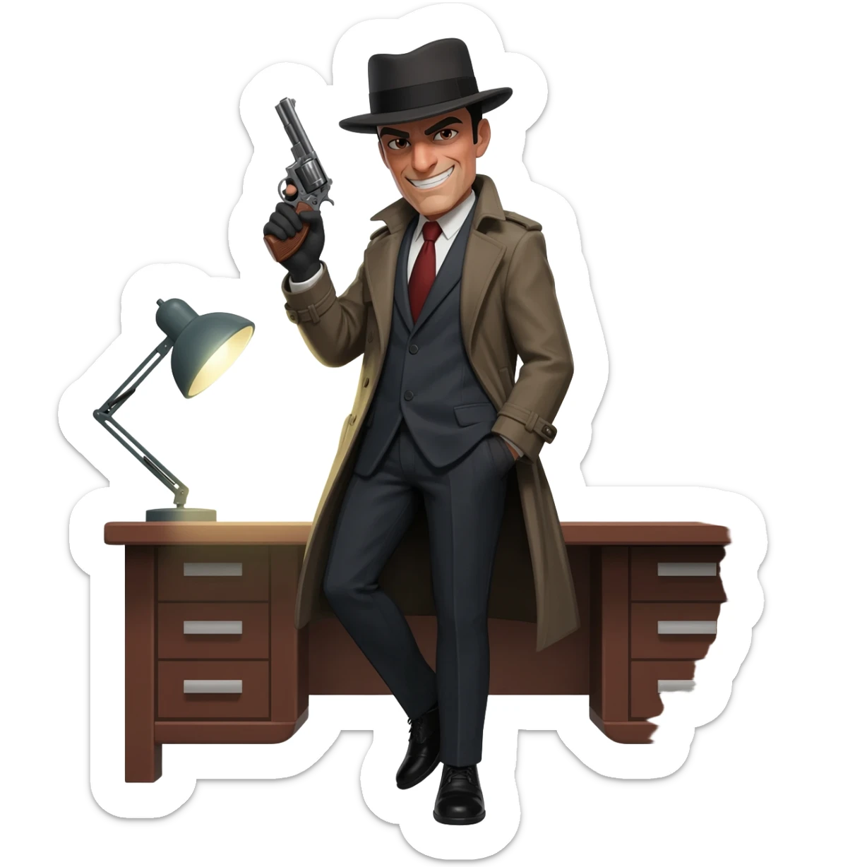 Spy from tf2 sticker