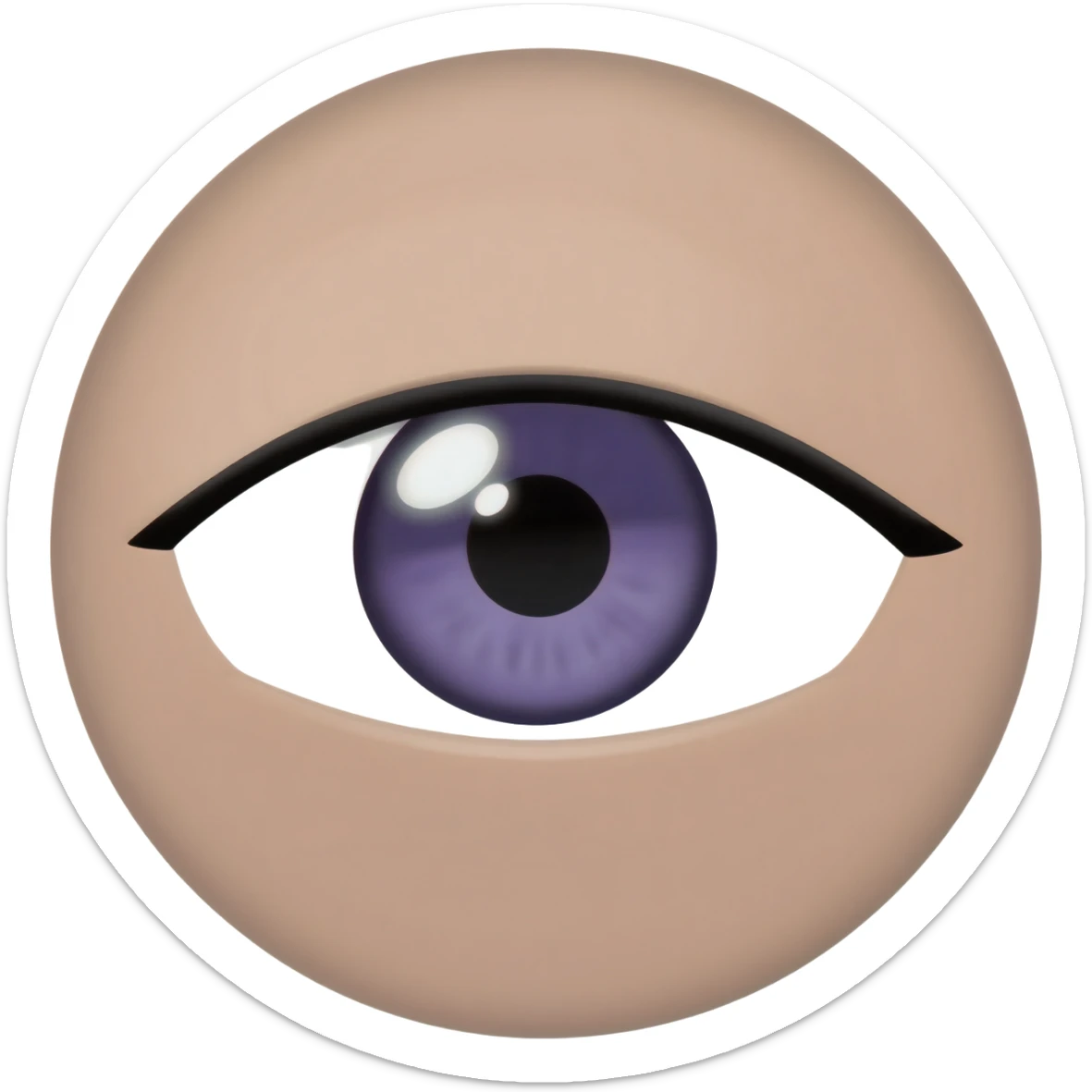 Sharingan from Naruto sticker