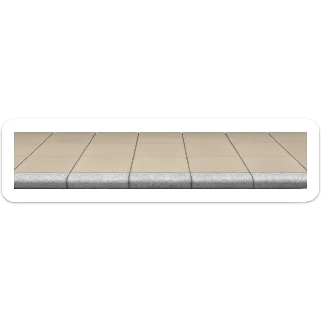 Street Sidewalk only pavement and street sticker