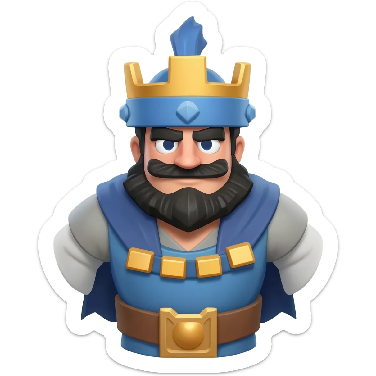 Mega night from clash royal sticker