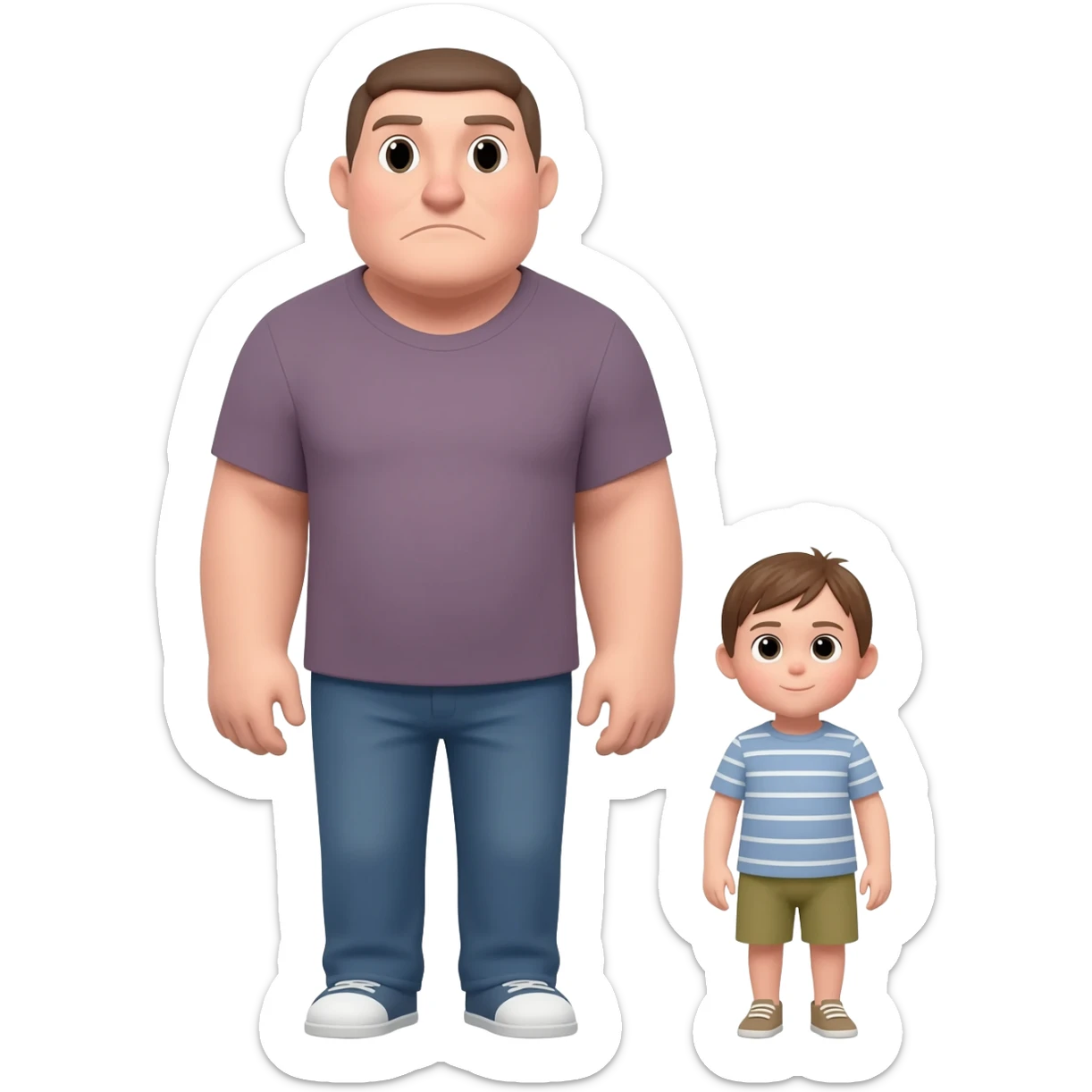 a full view of Giant with something small sticker