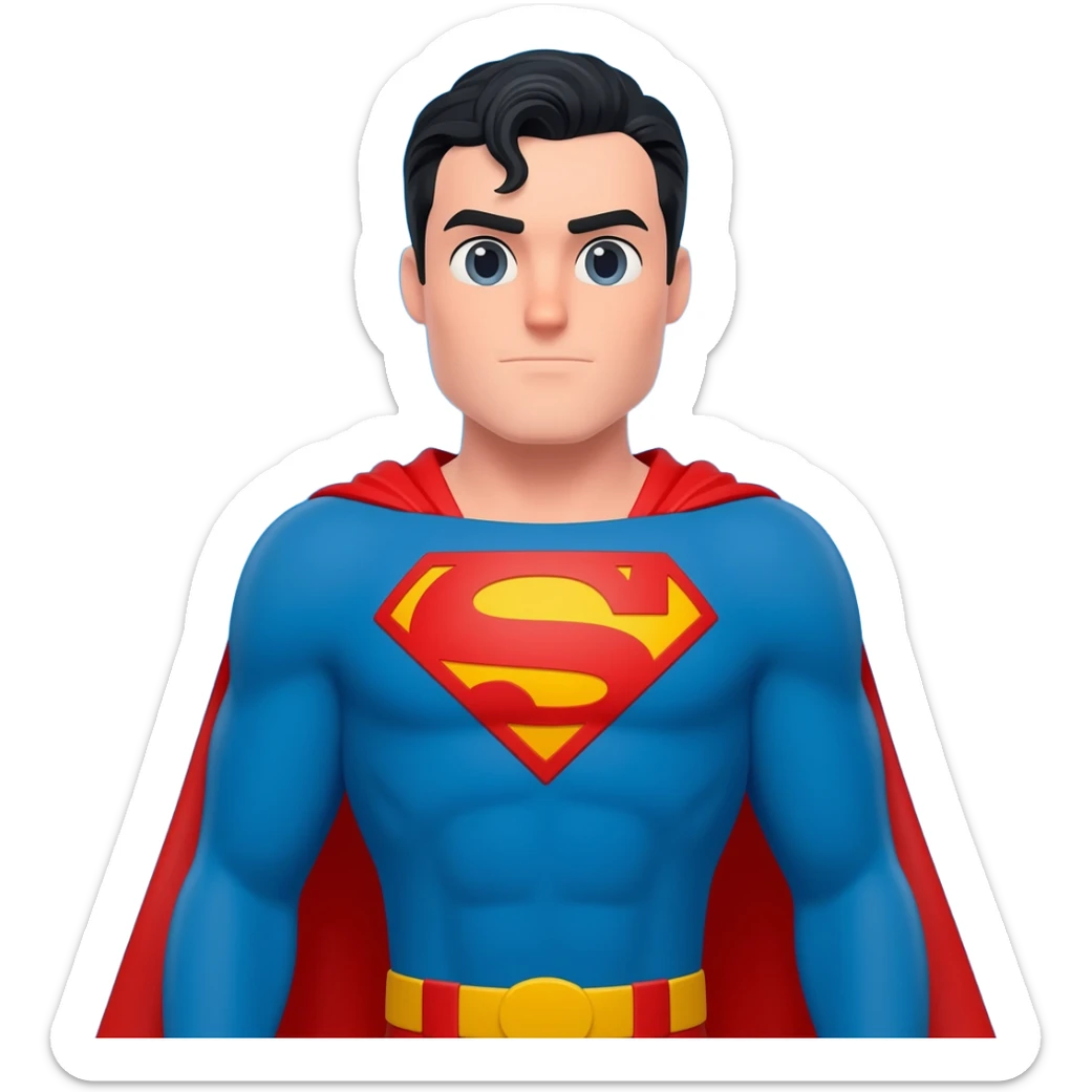 superman sticker