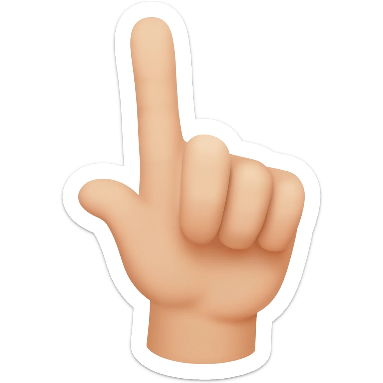 Index Pointing at the Viewer sticker