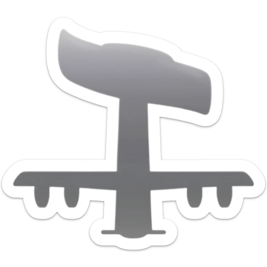 icono de aeropuerto sticker