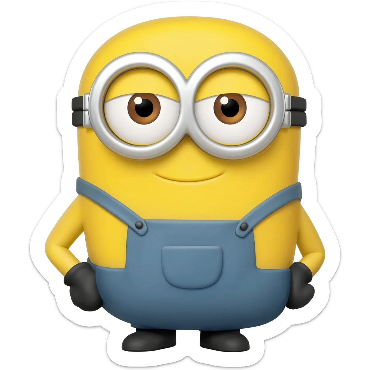 Minion emoji small sticker
