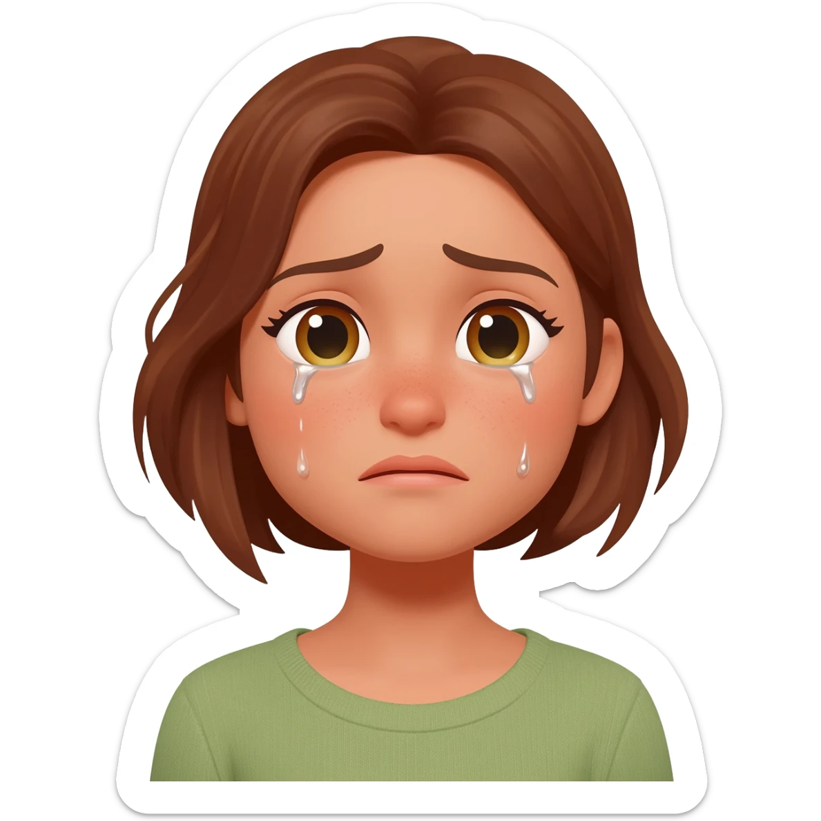 chilindrina llorando chavo del ocho sticker