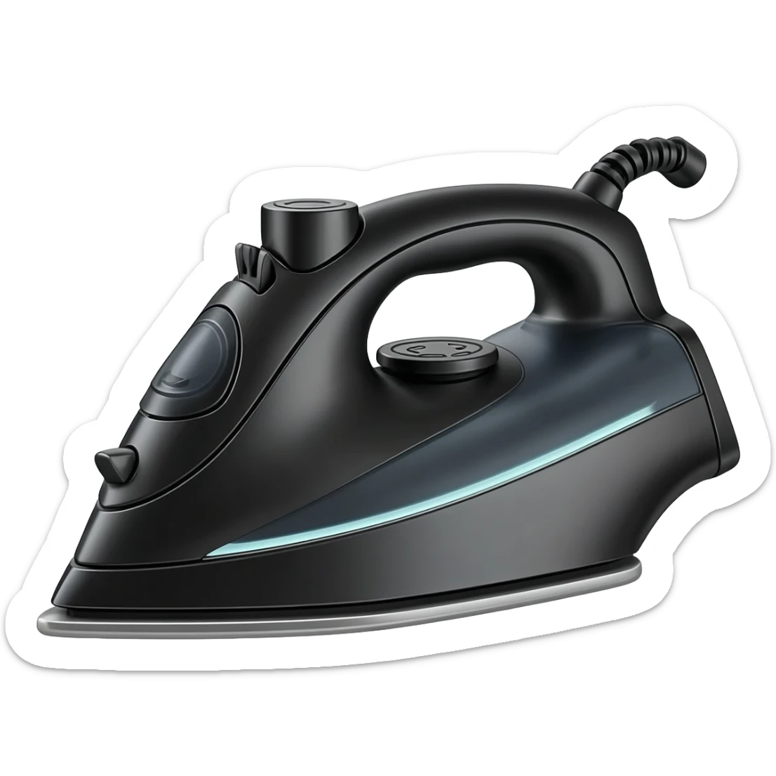 Clothing electric iron sticker