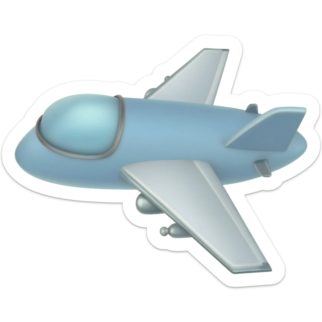 airplane sticker