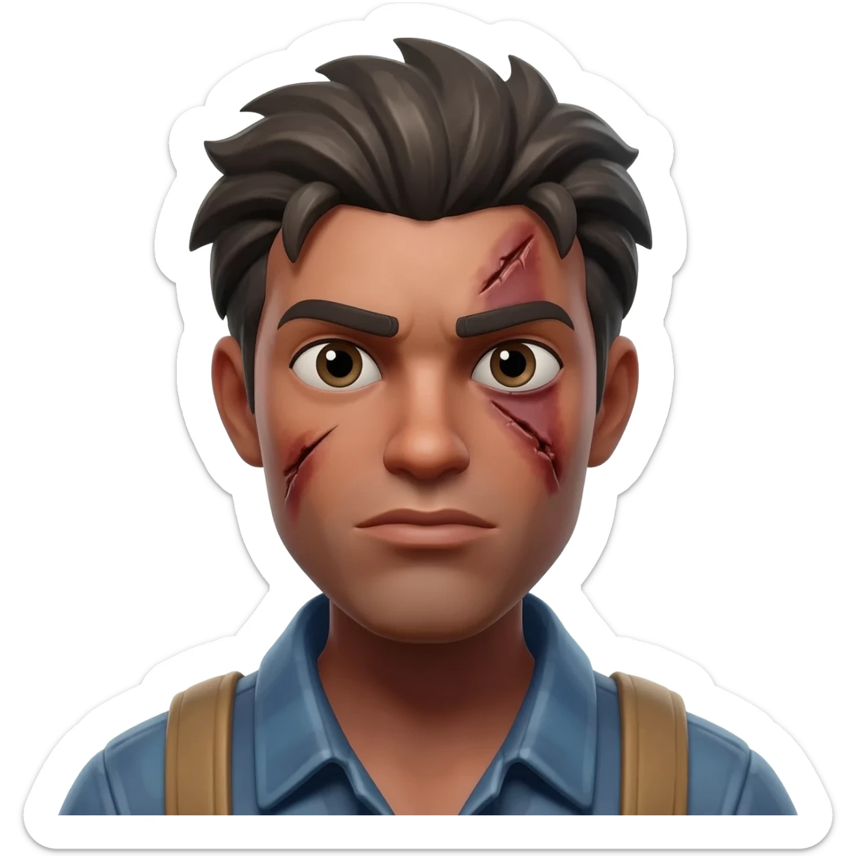 Fortnite scar sticker